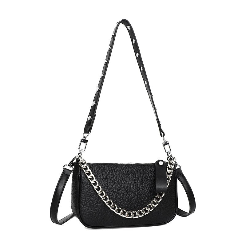 Petit sac bandoulière en cuir Lara