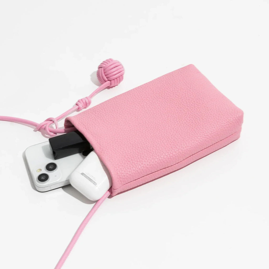 Petit sac pour téléphone en cuir Sarah