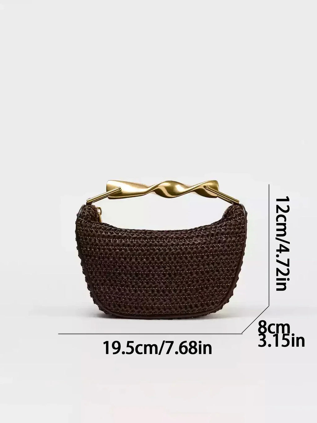 Sac bandoulière en crochet Bruna