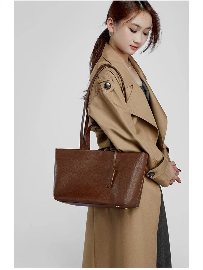 Sac cabas en cuir Joana