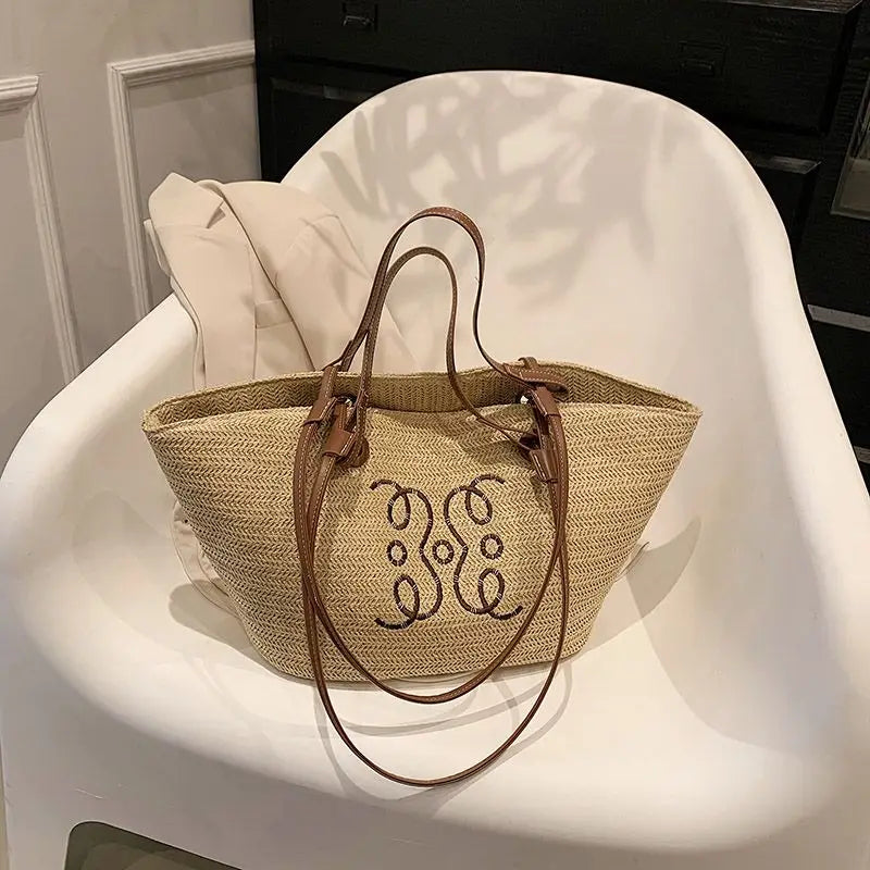 Sac en paille Louise