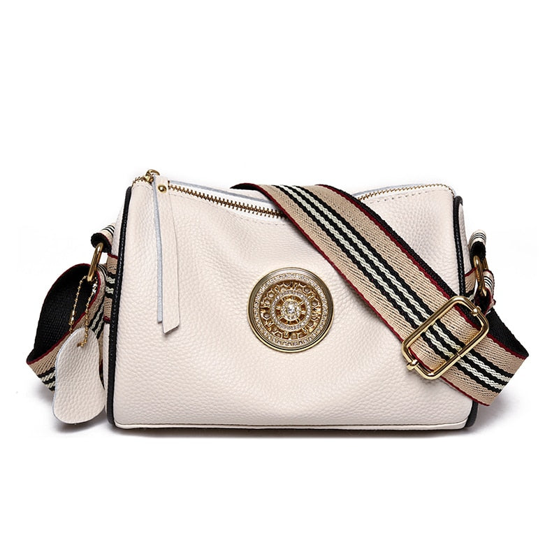 Petit sac à bandoulière en cuir Orlane