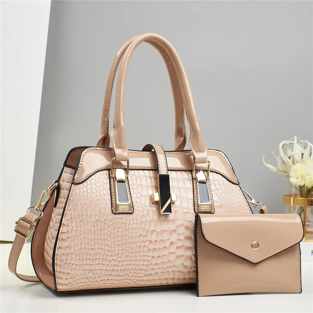 Ensemble sac et portefeuille en cuir - Vian