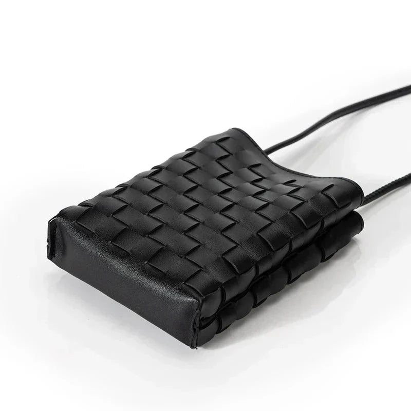 Sac pour téléphone tressé Juliette