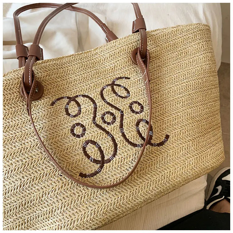 Sac en paille Louise