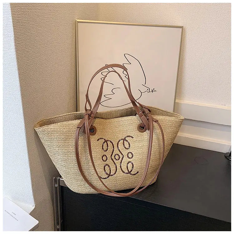 Sac en paille Louise
