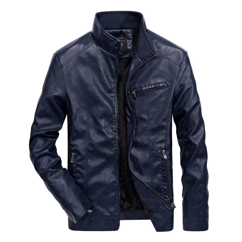 Kevin | Veste en cuir oversize
