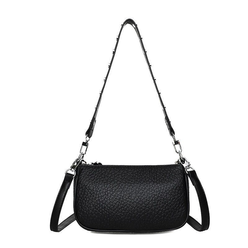 Petit sac bandoulière en cuir Lara