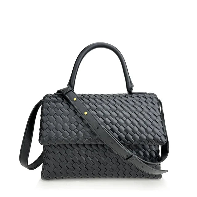 Sac tressé en cuir Débora