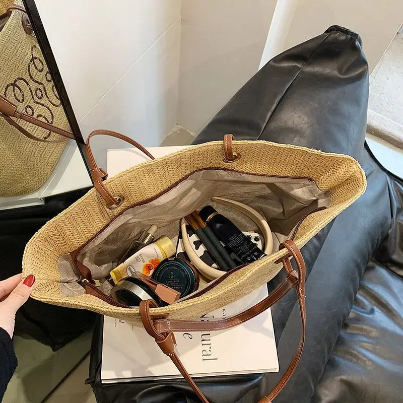 Sac en paille Louise