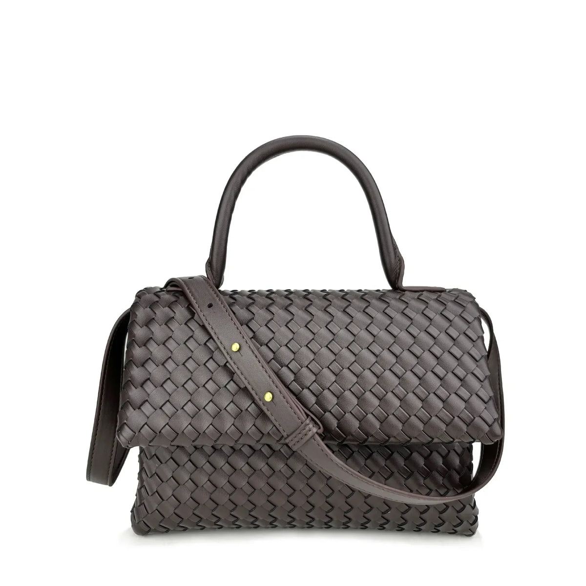 Sac tressé en cuir Débora