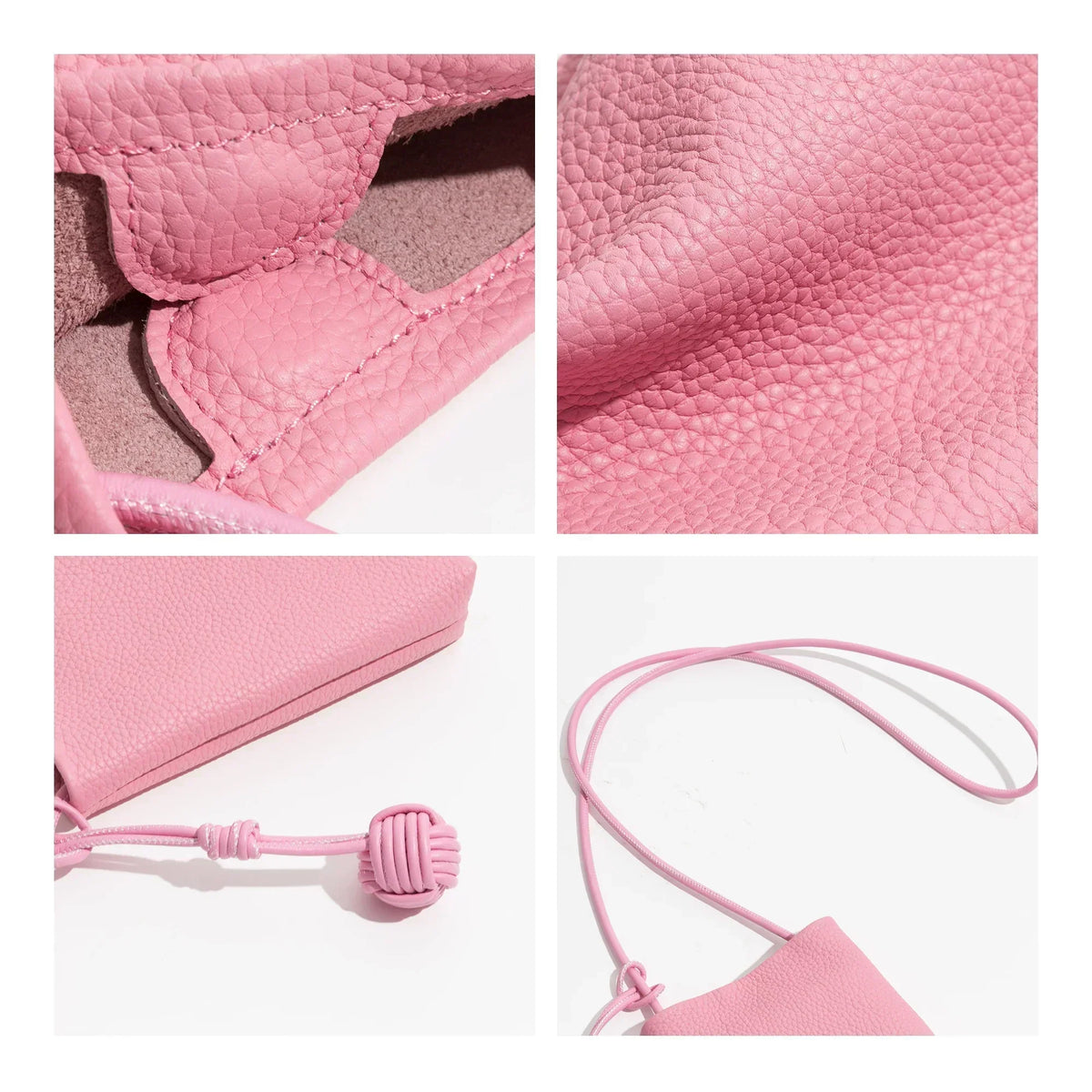 Petit sac pour téléphone en cuir Sarah