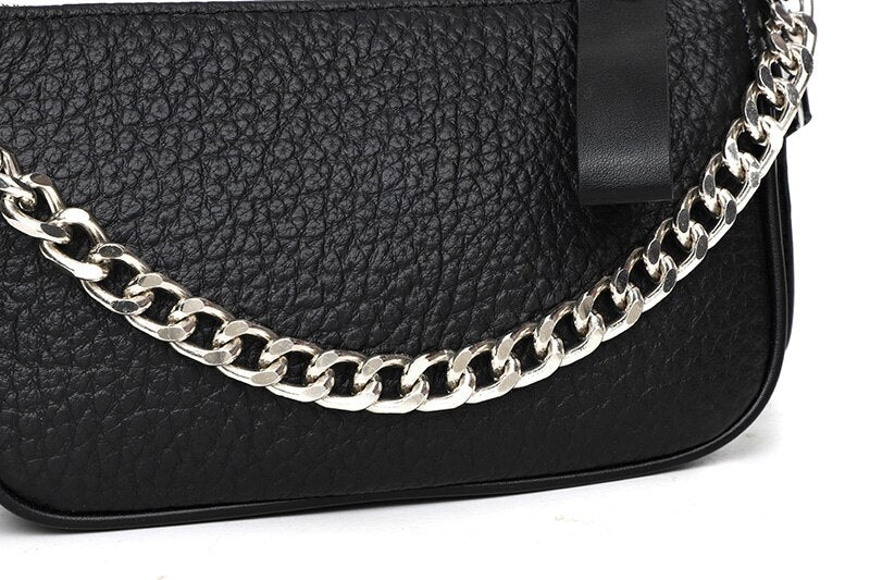 Petit sac bandoulière en cuir Lara