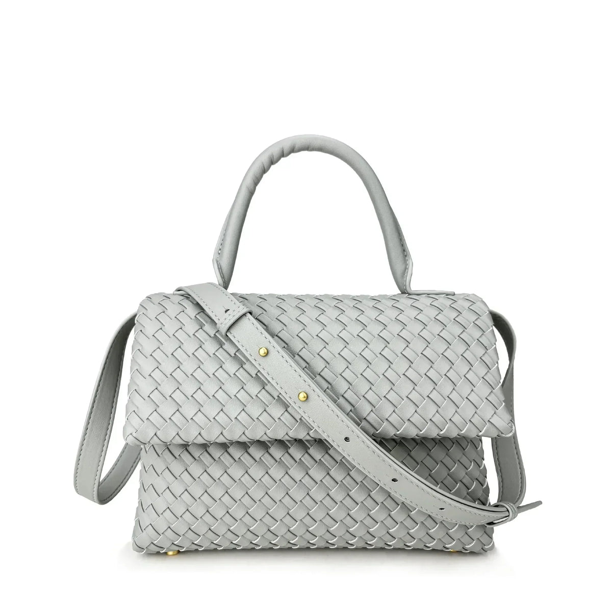 Sac tressé en cuir Débora