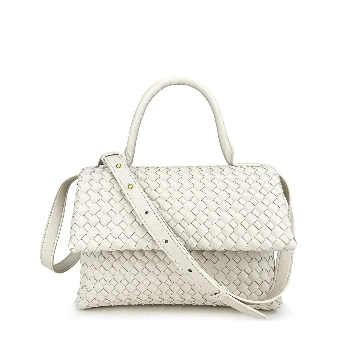 Sac tressé en cuir Débora