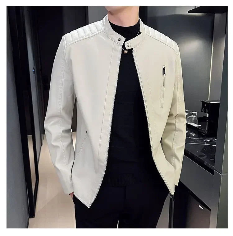 Michele | Veste en cuir raffinée