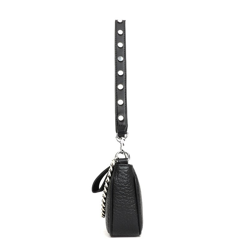 Petit sac bandoulière en cuir Lara