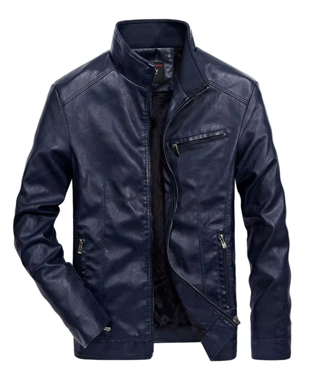 Kevin | Veste en cuir oversize