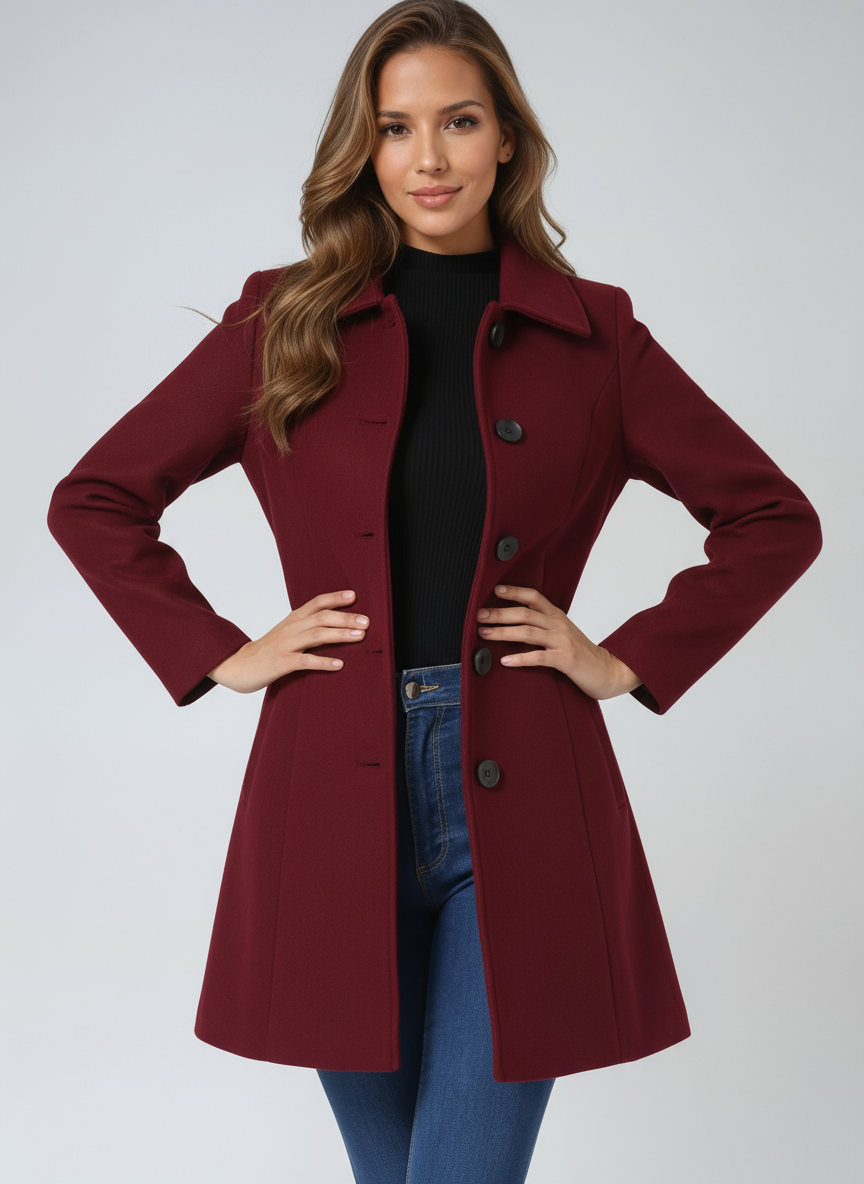 VESTE FIT & FLARE ÉLÉGANTE
