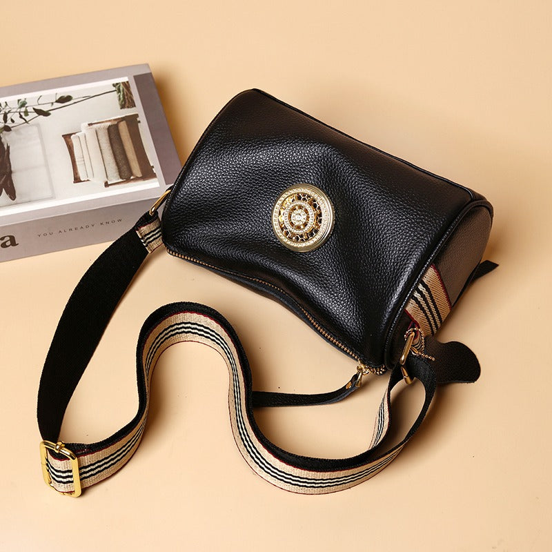 Petit sac à bandoulière en cuir Orlane