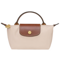 Mini sac Élan blanc papier / Bandoulière incluse