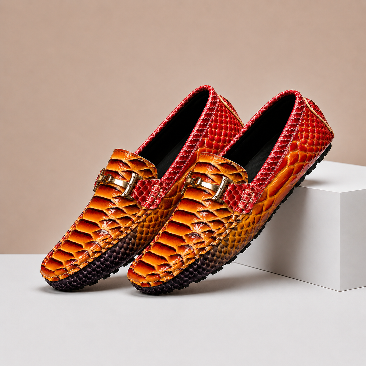 Mocassins Torina en Cuir Véritable