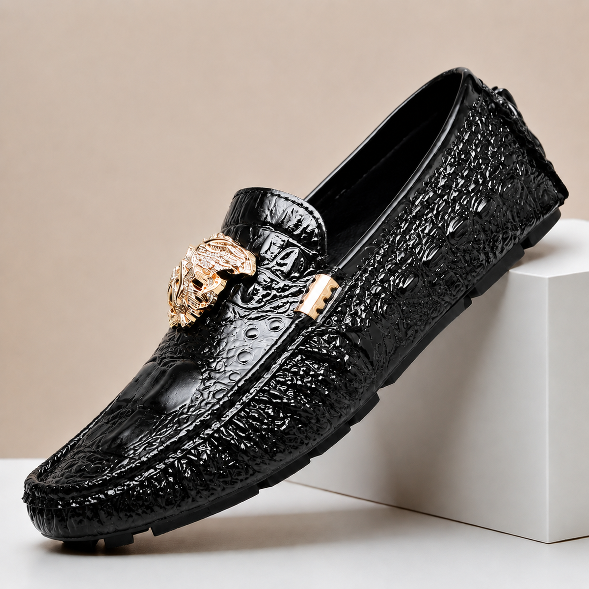 Mocassins Bellagio en Cuir Véritable