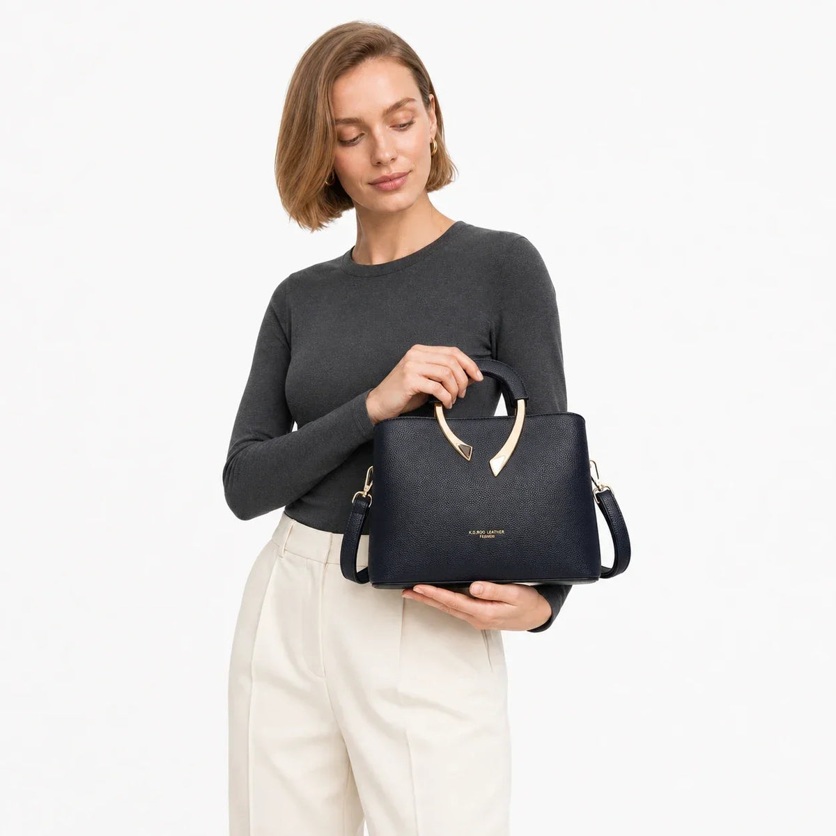 Sac bandoulière en cuir - Uiva