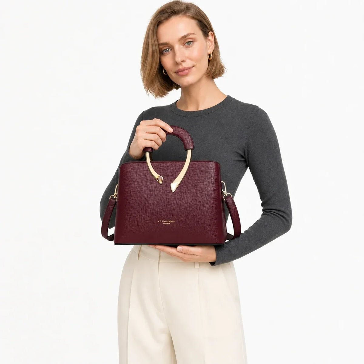 Sac bandoulière en cuir - Uiva