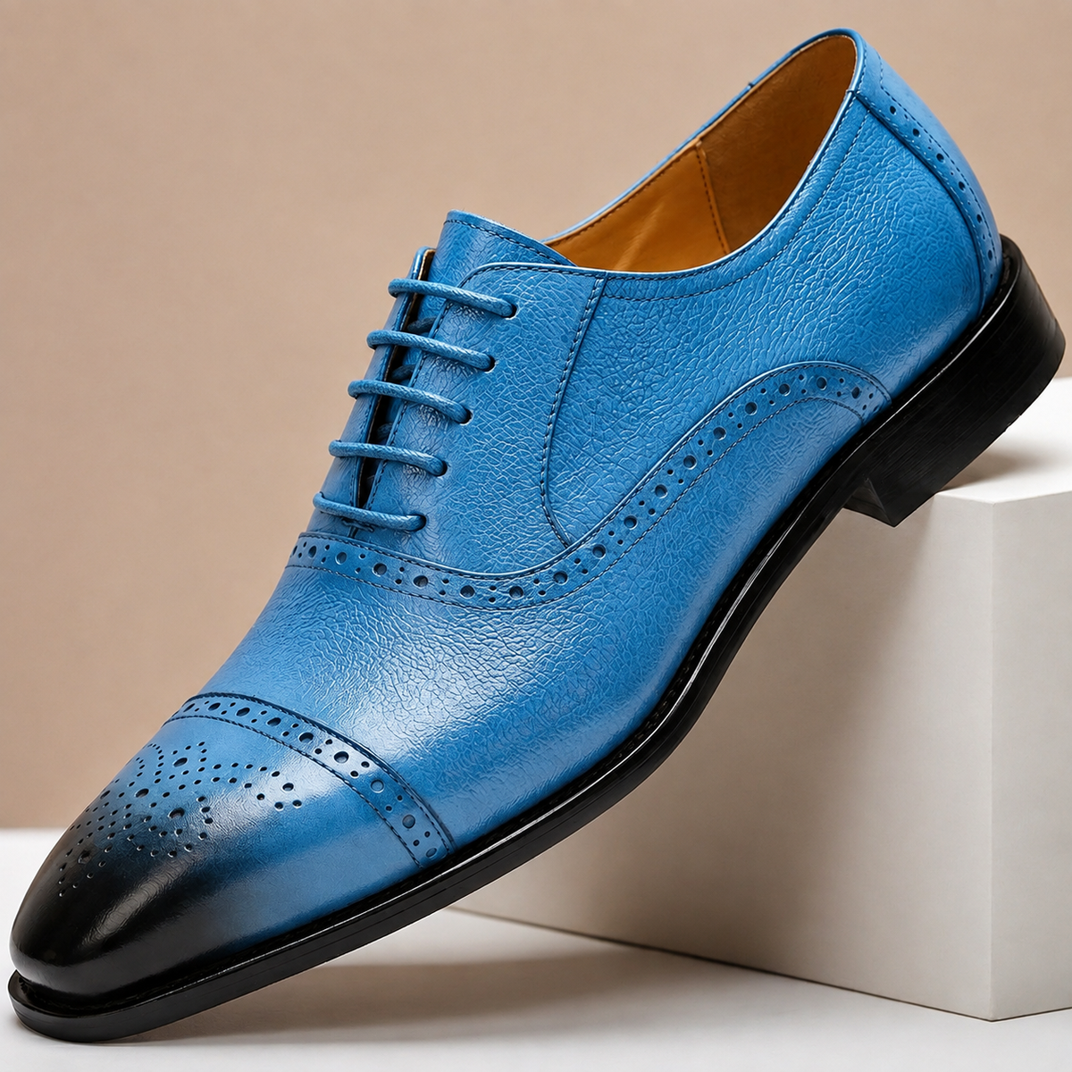 Chaussures Habillées Bravento en Cuir Pleine Fleur