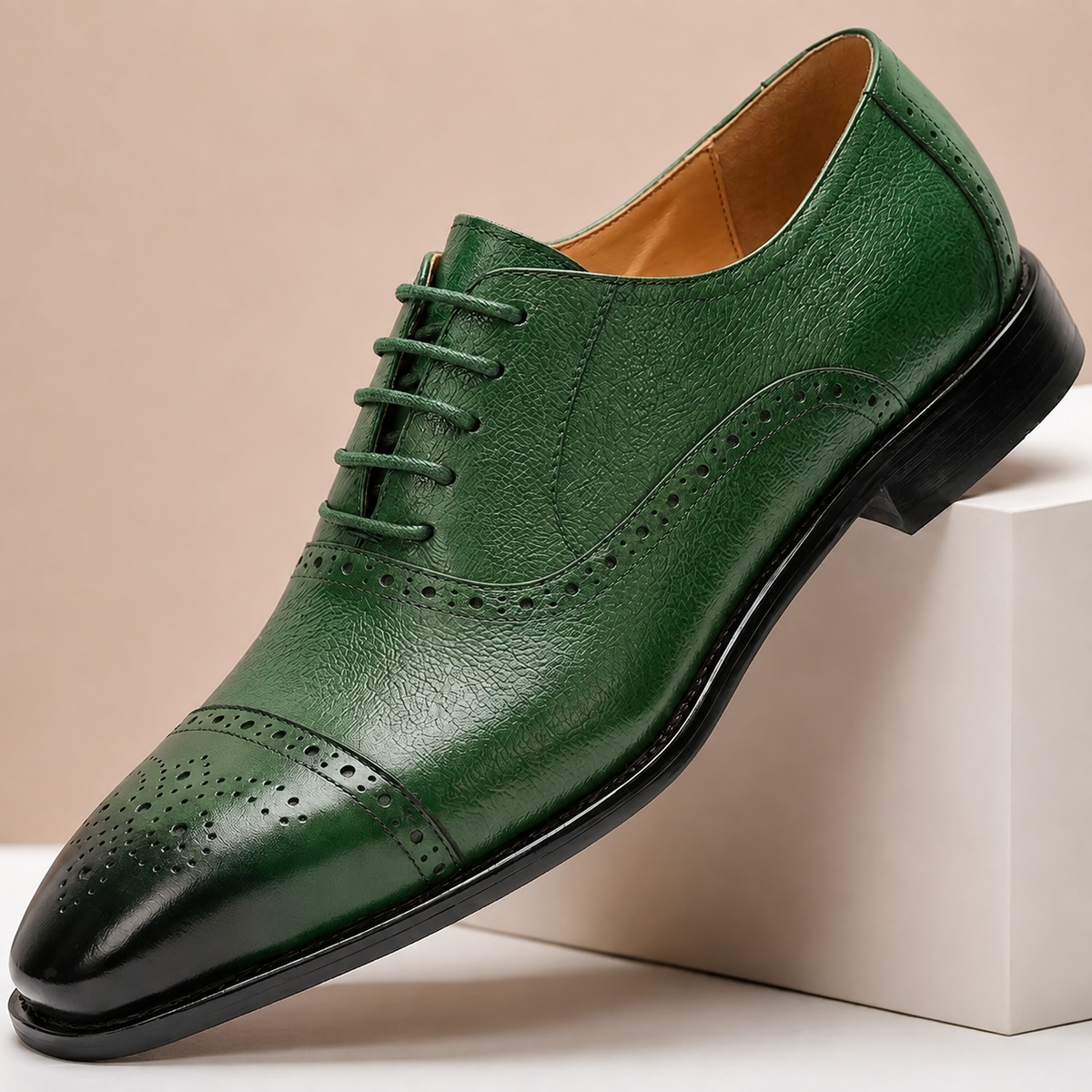 Chaussures Habillées Bravento en Cuir Pleine Fleur