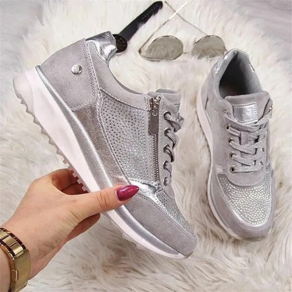 Martina – Chaussures confort à fermeture zippée