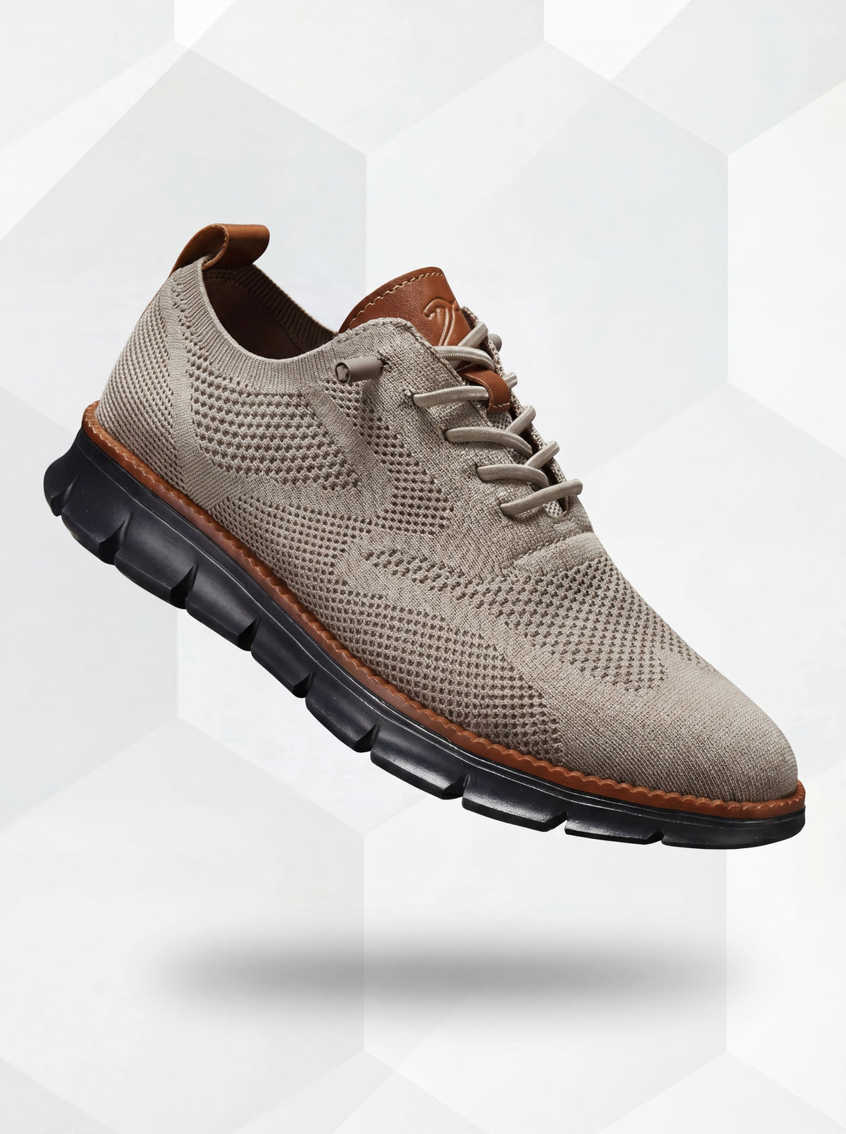 Chaussures respirantes Ultracomfort : kaki-noir