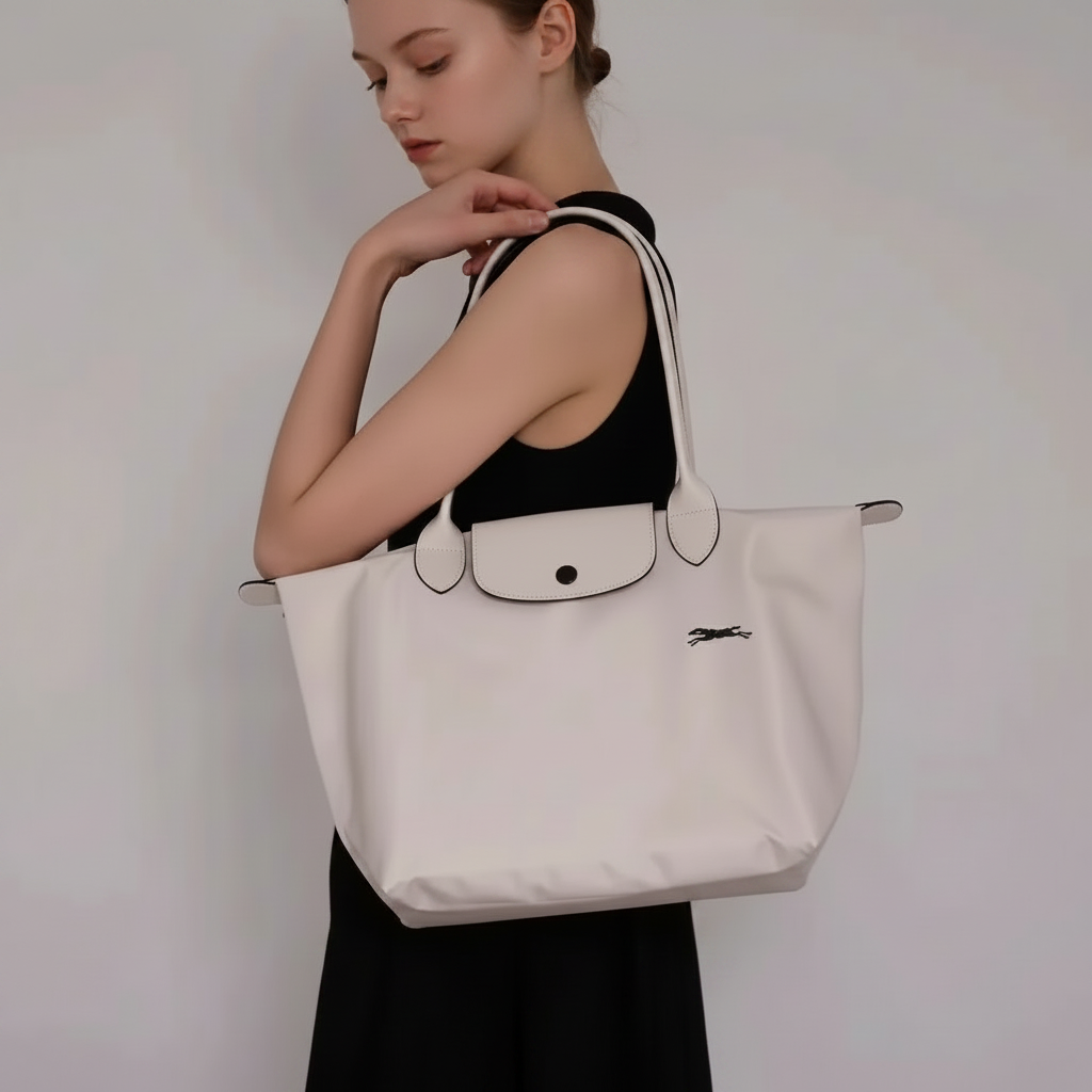 Grand sac cabas | Beige clair