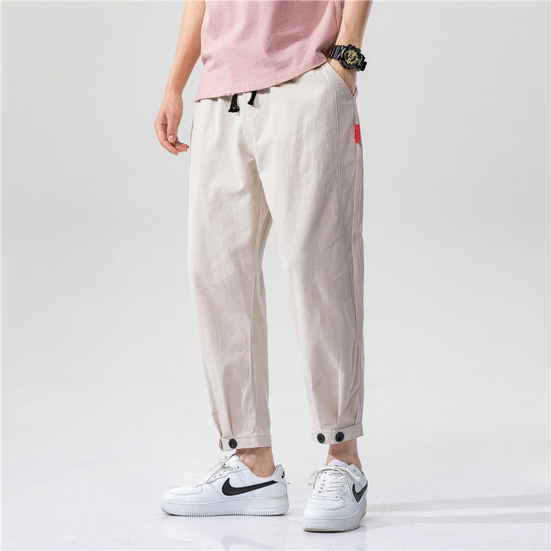 Theo – Pantalon ajusté en coton