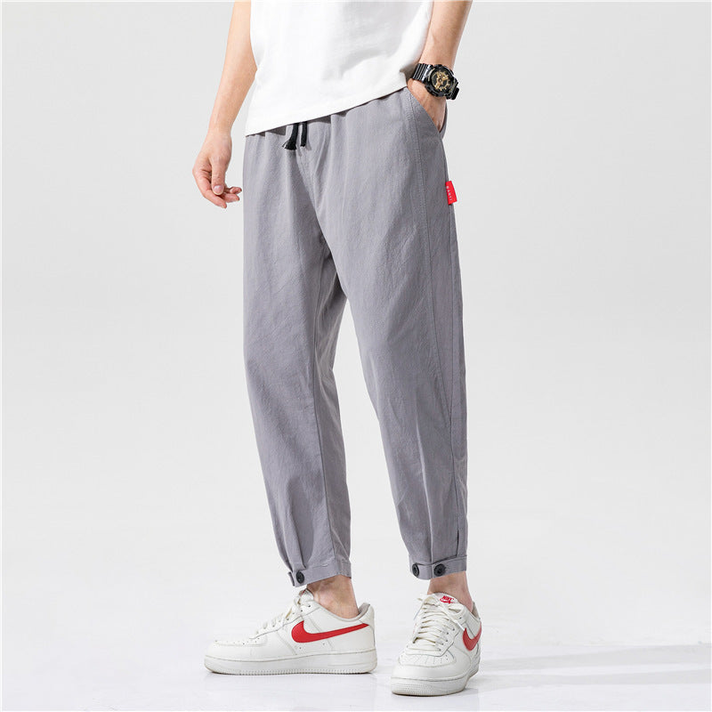 Theo – Pantalon ajusté en coton