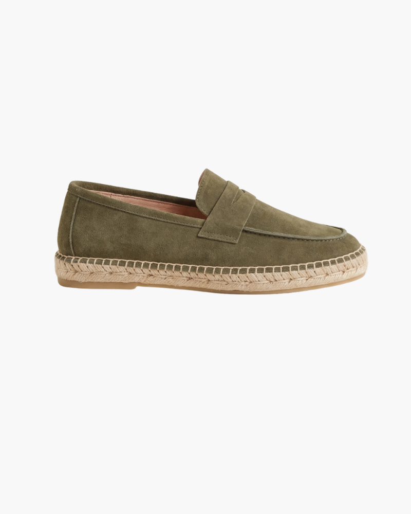 Espadrilles Riviera en Daim – Marron