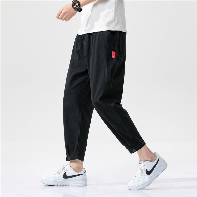 Theo – Pantalon ajusté en coton