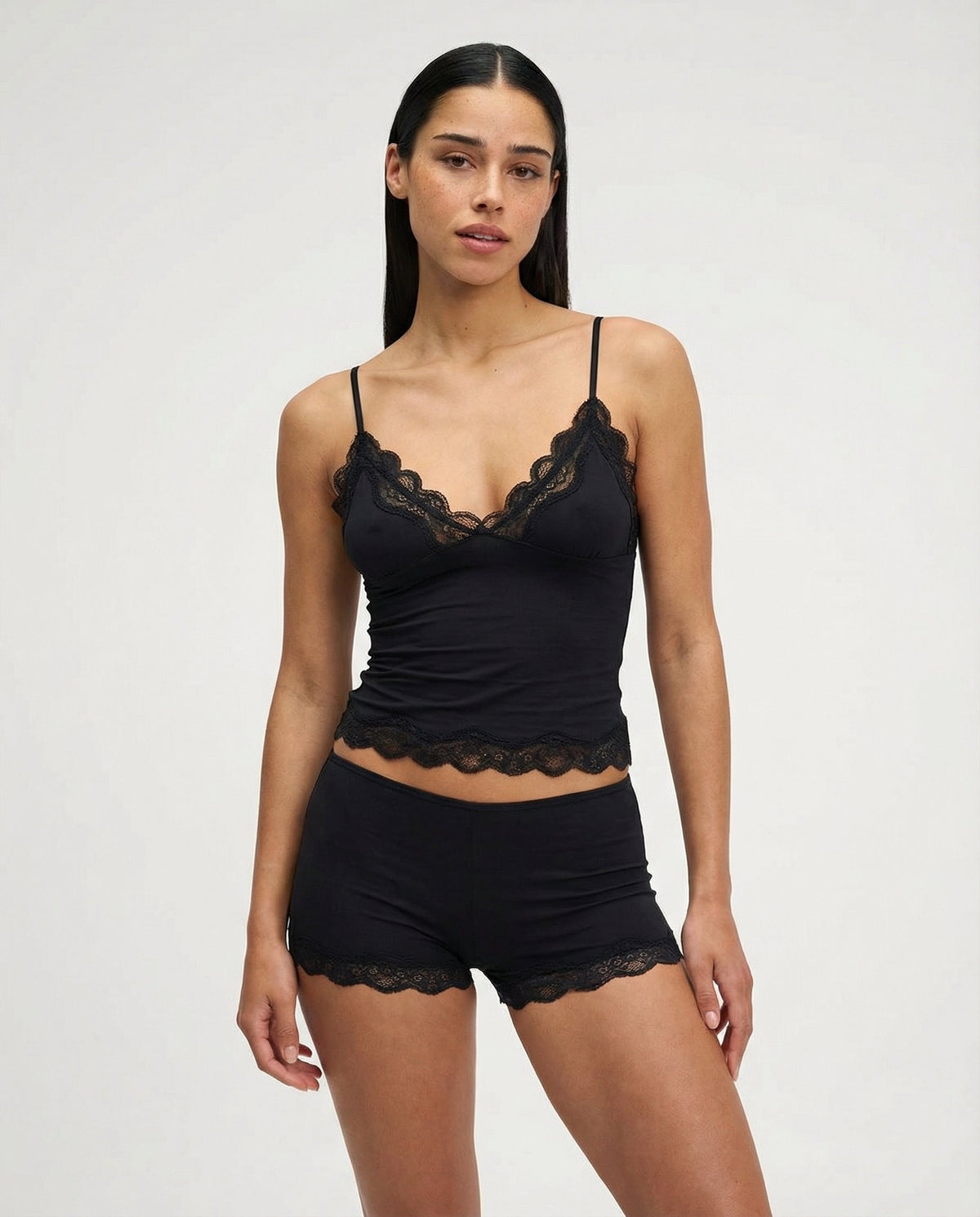 Ensemble de lingerie doux en dentelle