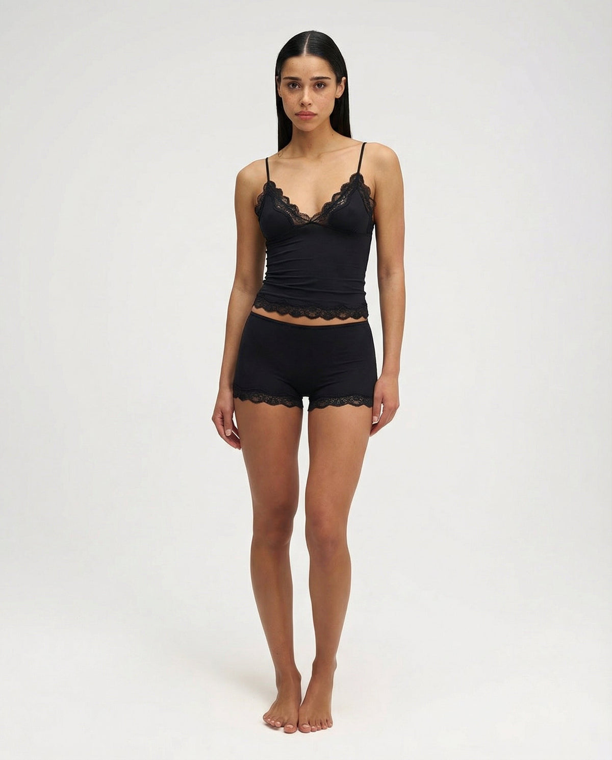 Ensemble de lingerie doux en dentelle