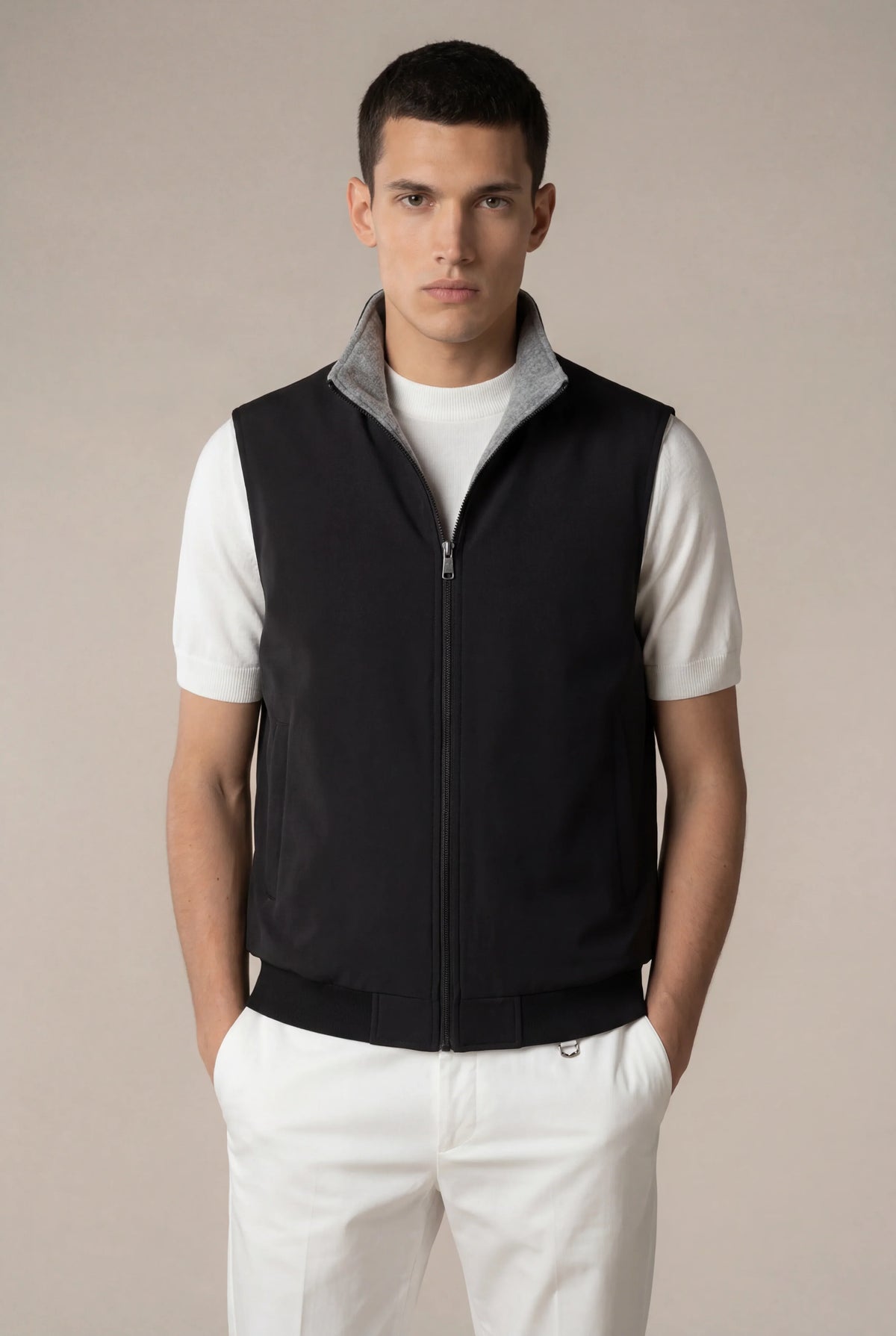Gilet thermique noir