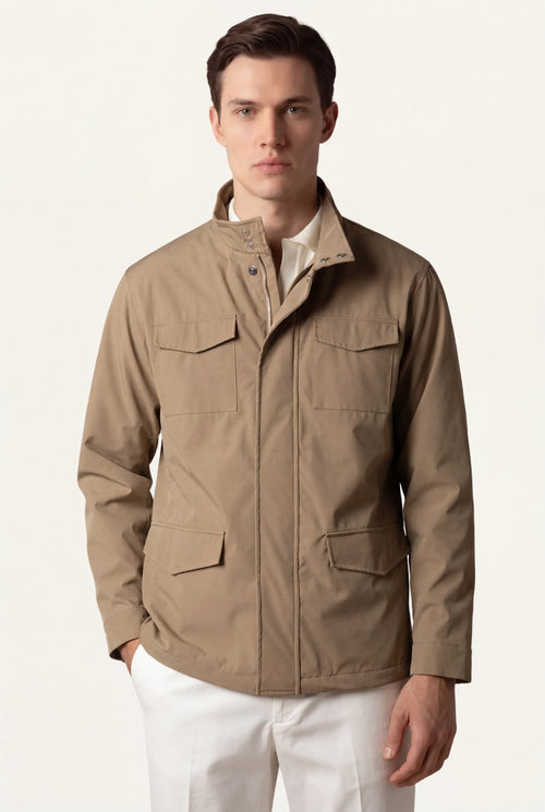 Manteau kaki