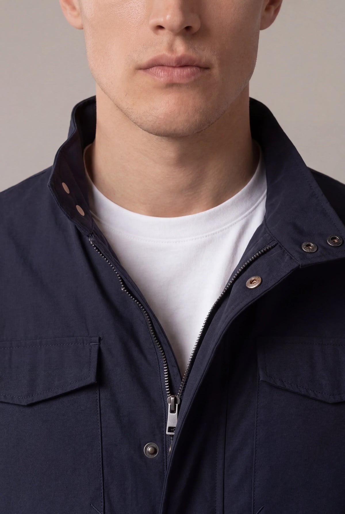 Manteau bleu marine