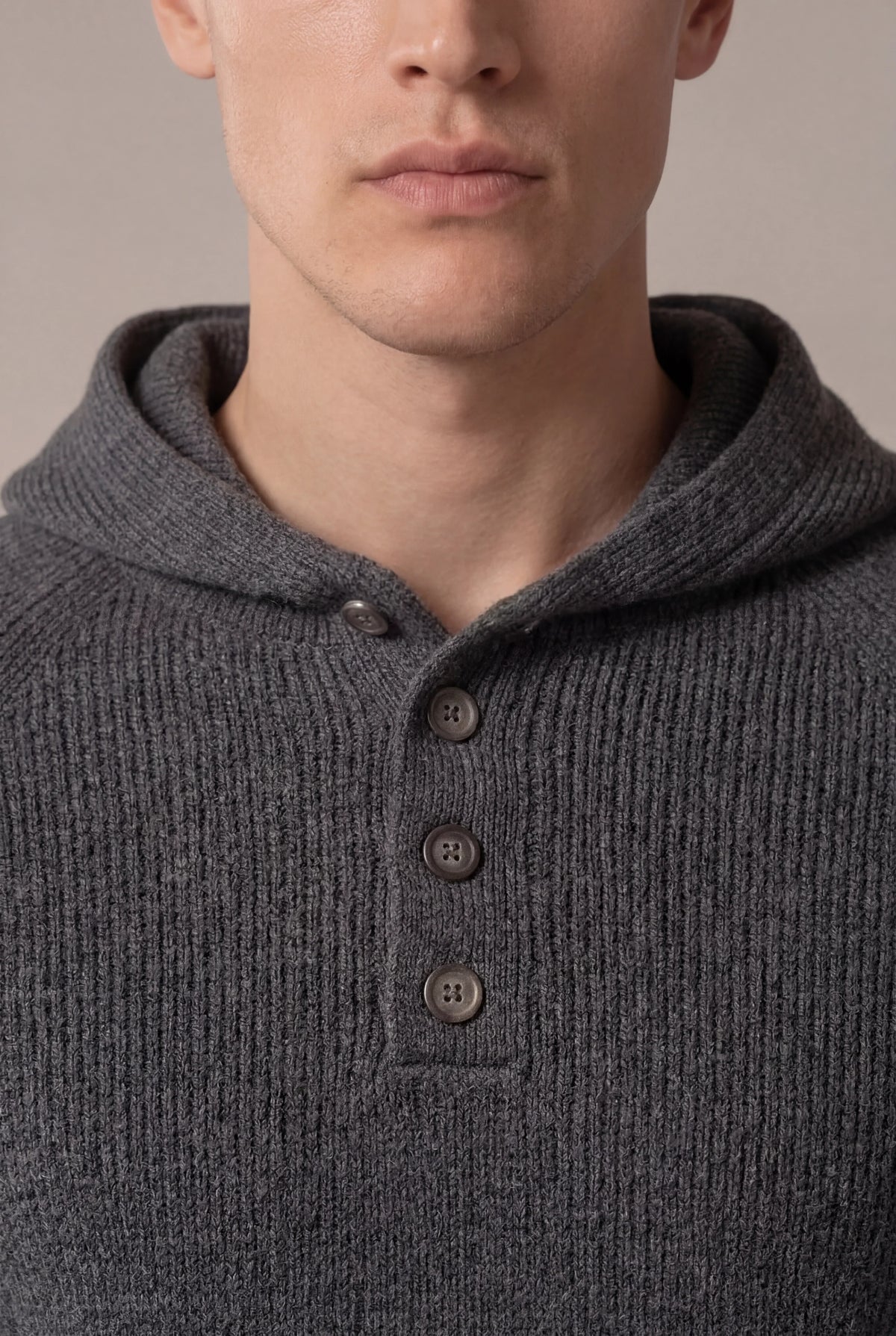 Nobi Knit Sweater Grey