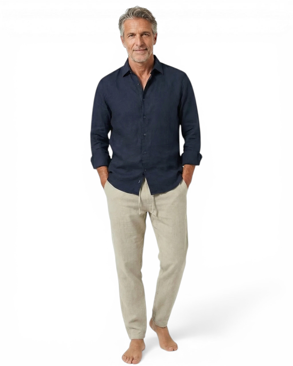Mateo - Pantalon de plage en lin