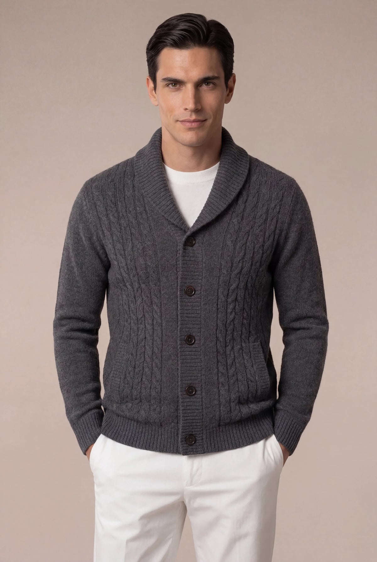 Ombre Grey Cardigan