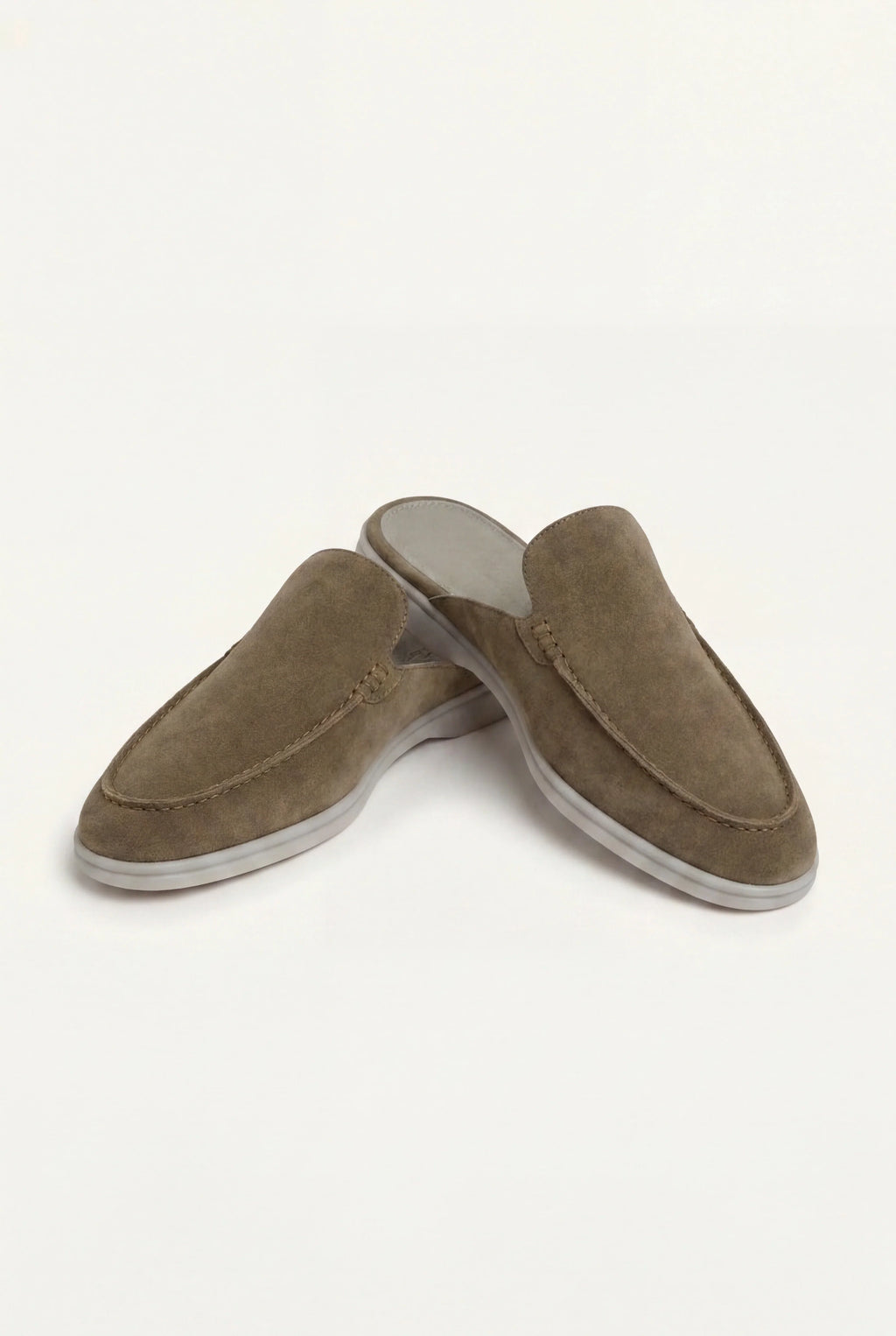 Mocasín de Ante Verde Oliva