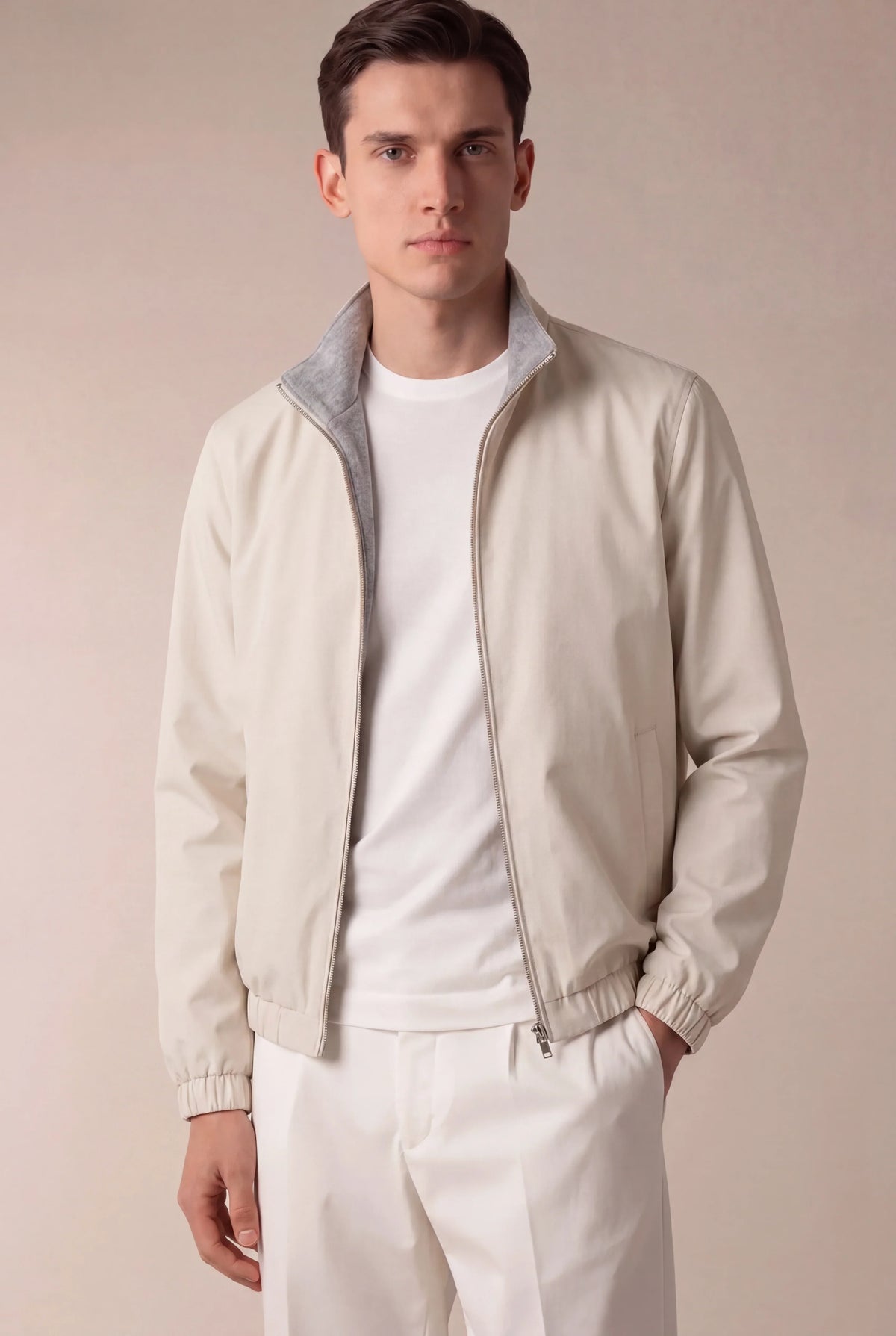 Veste technique ivoire