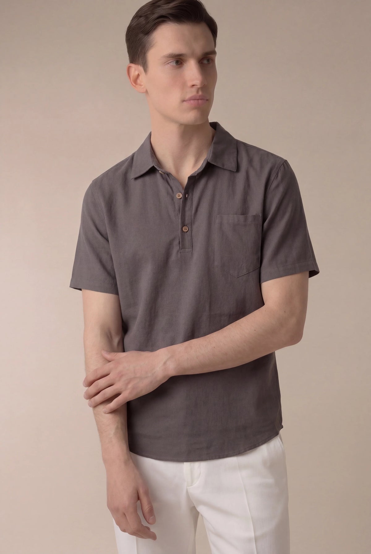 Chemise Ponza taupe