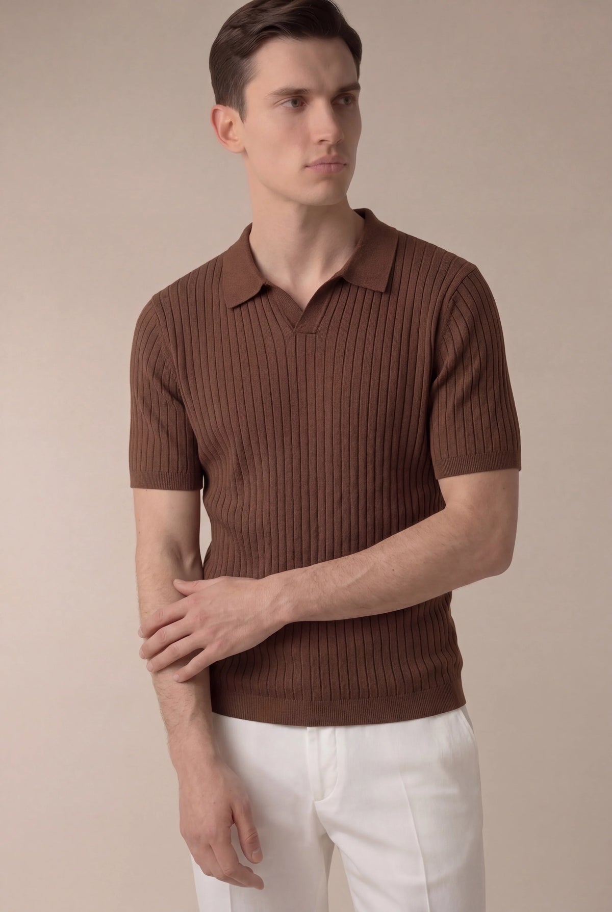 Brown Cortina Polo